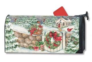Magnet Works SNOW CHAPEL MailWrap Mailbox Cover  