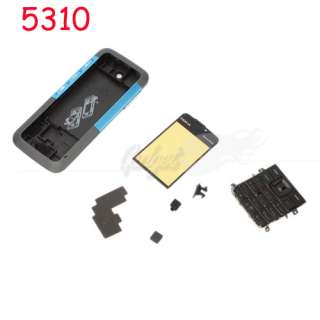 For Nokia 5310 Housing Cover Keypad +Tool Blue Black  