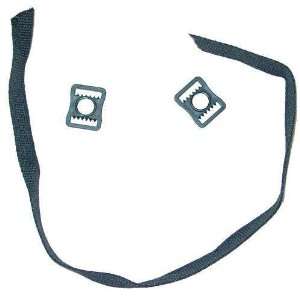  A&R Double Buckle Hockey Helmet Chin Strap Kit: Sports 
