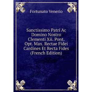  Sanctissimo Patri Ac Domino Nostro Clementi Xii. Pont. Opt 