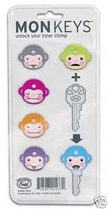 MonKeys Key Covers   Cool Chimp Key Caps 6 Pack  