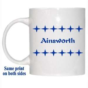  Personalized Name Gift   Ainsworth Mug: Everything Else