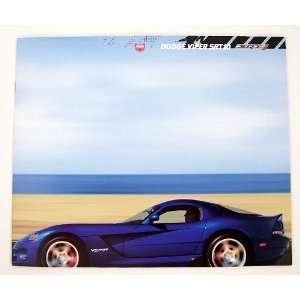  2006 Dodge Viper SRT 10 Promo Dealer Sales Brochure 