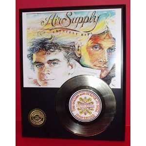 AIR SUPPLY GOLD RECORD LIMITED EDITION DISPLAY