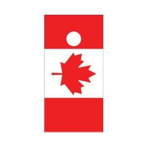  AJJ Cornhole Canadian Flag Tournament Cornhole Set Toys 