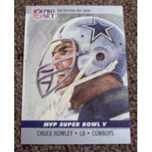   Chuck Howley # 5 NFL Football Super Bowl MVP Card: Sports & Outdoors