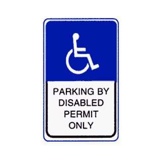   traffic Sign: 12x18 S. Florida Handicapped Parking: Everything Else