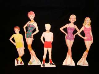 VINTAGE I LOVE LUCY LUCILLE BALL WHITMAN PAPER DOLL DOLLS SET LITTLE 