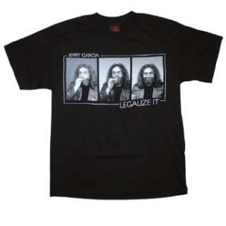  Grateful Dead   Jerry Garcia Legalize It T Shirt: Clothing