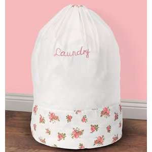  English Rose Design Laundry Bag