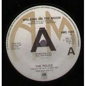    WALKING ON THE MOON 7 INCH (7 VINYL 45) UK A&M 1979 POLICE Music