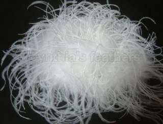 ply, 72 SnOw WhiTe Ostrich Feather Boa, A+ Quality!  