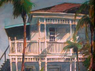 House Key West Florida Zazenski original painting  