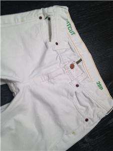   Crew Bootcut White Pants Size 28 R Designer Jeans 6 Dress  