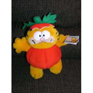  Plush 10 Garfield the Cat in Pumpkin Patch Doll: Toys 