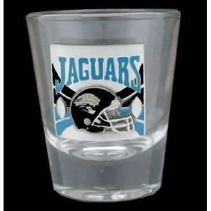   Jacksonville Jaguars Round NFL Shot Glass