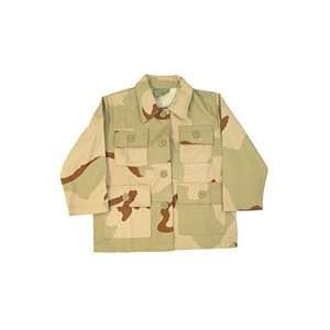  Army Kids Desert Camo BDU Shirt Jacket Size Small 6 8 