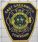 NEW JERSEY, EAST GREENWICH TWP FIRE RESCUE PATCH