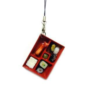    Japanese Fun: Realistic Shrimp Meal Phone Charm: Toys & Games