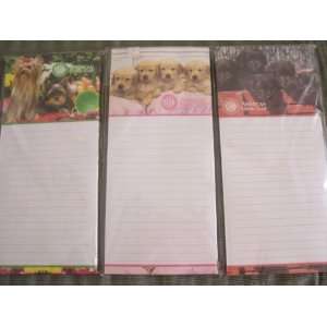  American Kennel Club Magnetic List Pad ~ Set of 3 (Labs 