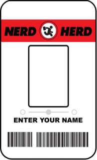 Buy More ID Card Nerd Herd Costume CHUCK  