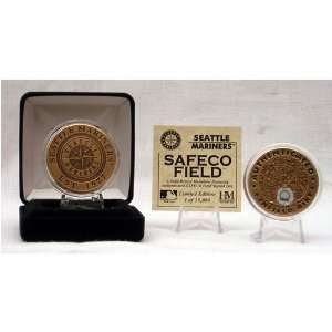 Seattle Mariners Safeco Field Authenticated Infield Dirt Coin  
