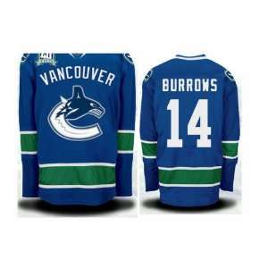  40TH NHL Jerseys Vancouver Canucks #14 Alexandre Burrows 