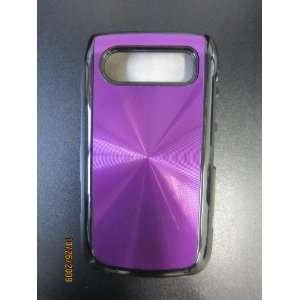 Space Hard Case for Blackberry 9700 Purple Cell Phones 