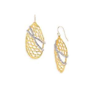  Alexis Bittar Elements Pave Accent Woven Oval Earrings 