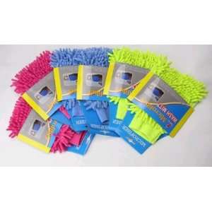   The Ultimate Wax Soft Micro fiber Wash Mitt   Set of two Automotive