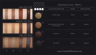   Scents Go Palette Cairo Beautiful 12 Color Eyeshadow Makeup Cosmetics
