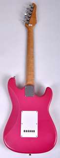 SX RST 3/4 BGMY Left Handed 3/4 Size Short Scale Pink Guitar Pack