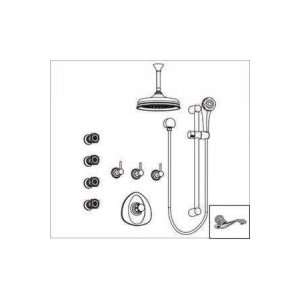   Shower Kit with Delfino Handle KIT65 52073.PC: Home Improvement