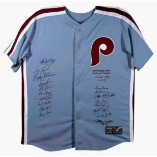   Auto 1980 Team (embroidered/blue) Multi Sig Jersey
