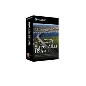  DeLorme Street Atlas USA 2011 Software Electronics