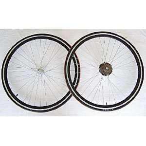  Road Bicycle wheelset, front and rear wheels: Sports 