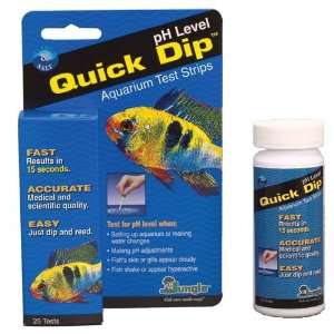  Jungle Labs pH Level Quick Dip Test Strips 25 Strips Pet 