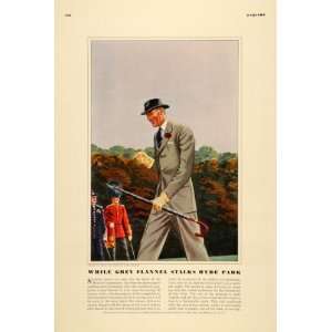  1939 Ad Grey Flannel Men Suit Hyde Park Leslie Saalburg 