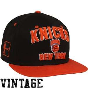  New Era New York Knicks Black Orange Pay Dirt Flat Bill 