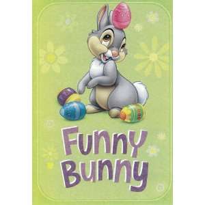    Greeting Card Easter Bambi Funny Bunny Health & Personal Care