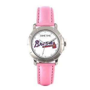 Atlanta Braves MLB Ladies Player Series Watch (Pink)  