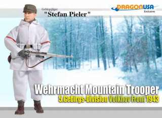 Stefan Pieler Wehrmacht Mountain Trooper, 5.Gebirgs Division Volkhov 