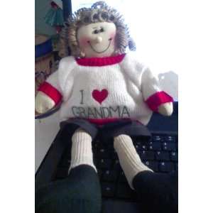  I Love Grandma Hand Crafted Rag Doll 14 Everything Else