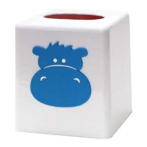  Allure Home Creations Hippo Printed Plastic With PVC Pad Tissue Box 