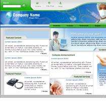 Customizable Flash Websites for Health Care / Medical  