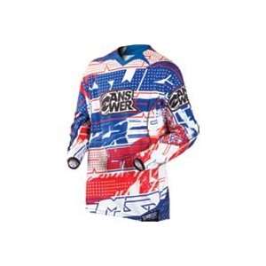  2012 ANSWER ALPHA F10 JERSEY (XX LARGE) (RED/BLUE 