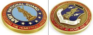 US Military Army Air National Guard ANG Geocoin   Icon!  