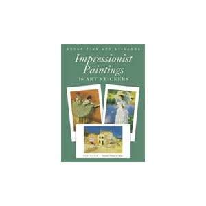  Dover Sticker Book Impressionists: Arts, Crafts & Sewing