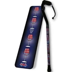    Better With Age Offset Walking Cane