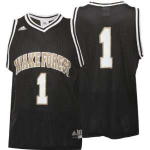 Wake Forest Demon Deacons Basic  No. 1  Basketball Jersey  